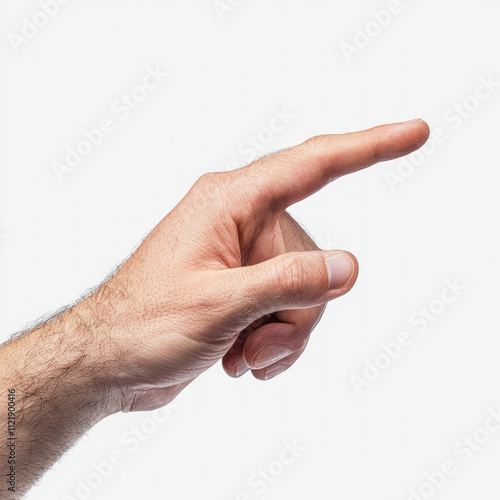 Hand Swipe Isolated