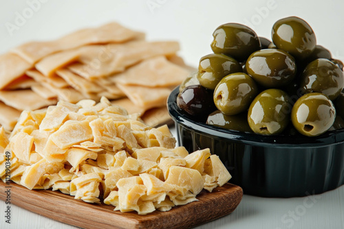 Sliced Olives Isolated