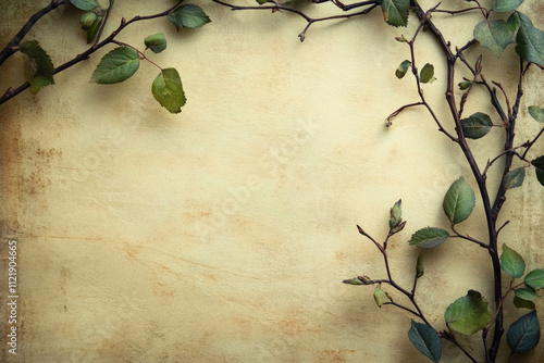 Vintage Scroll Background