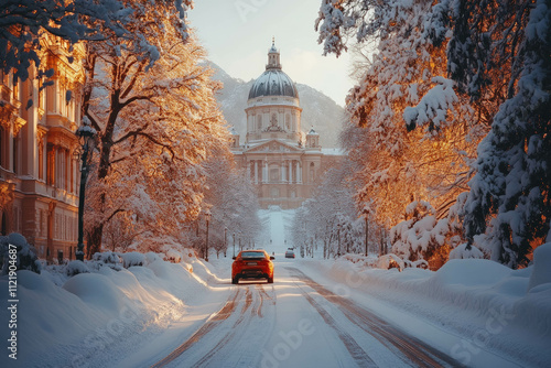 Vienna, Austria In Winter