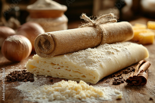 Wholemeal Pasta Isolated