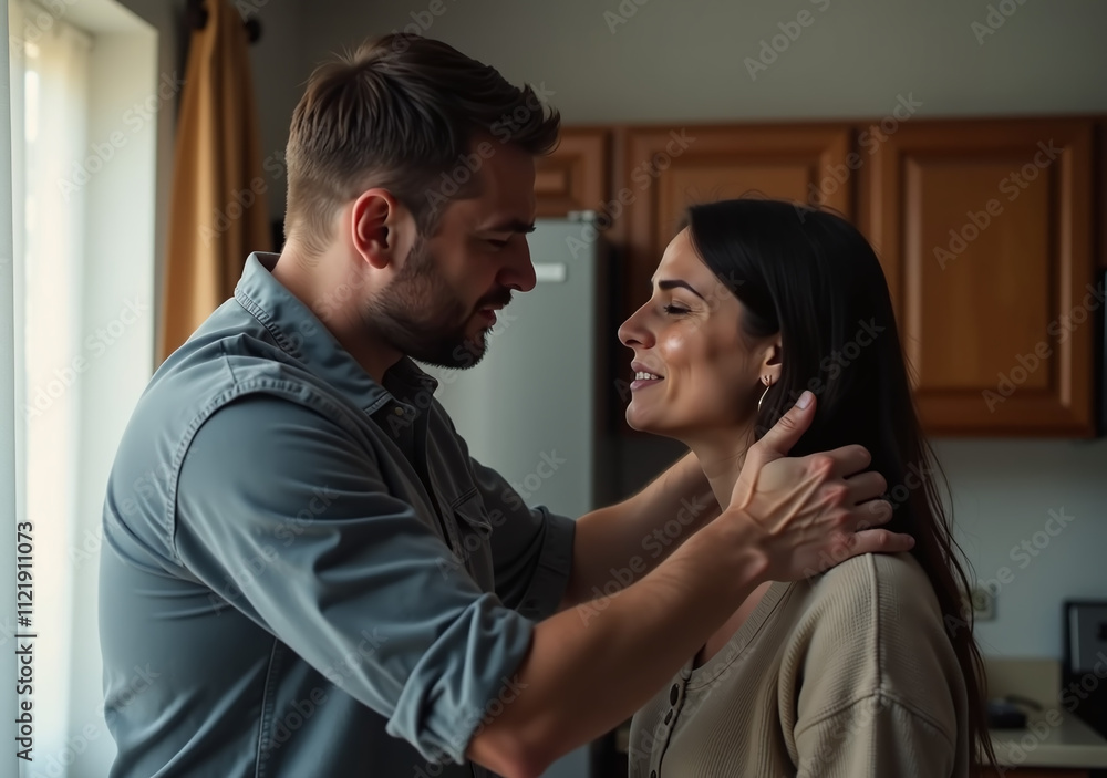 man physically abuses humiliates crying woman man physically abuses humiliates crying woman