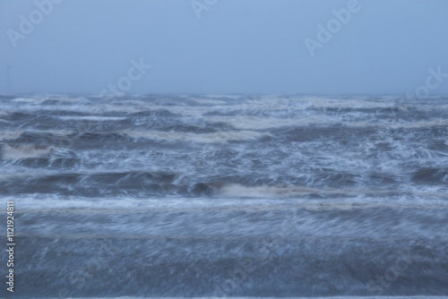 Heavy seas during storm Darragh photo