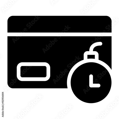 liability glyph icon