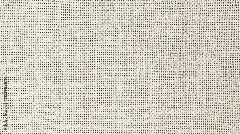 Fototapeta premium Panorama of vintage white cloth texture with subtle woven patterns, perfect for backgrounds and overlays, vintage, texture