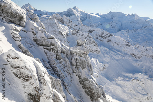 Titlis is a mountain located in the Swiss Alps, more precisely in the canton of Obwalden.

 photo