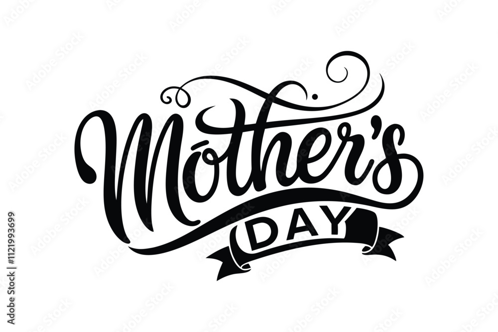 Obraz premium Mother's Day Typography Vector Design