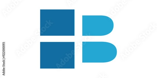 Free Download logo initials H B icon vector - GFXLoad