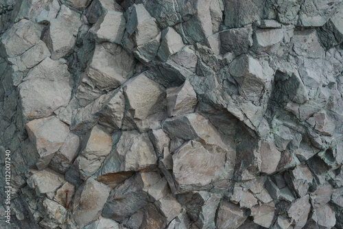 Obraz na płótnie Textures and patterns of rock stones. Natural background w salonie