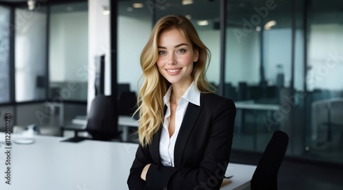 Young happy beautiful business woman. Happy business woman, smiling positive female manager in office, portrait. Confident business woman entrepreneur, female manager leader in modern office looking. Free Download Young happy beautiful business woman. Happy business woman, smiling positive female manager in office, portrait. Confident business woman entrepreneur, female manager leader in modern office looking. - GFXLoad