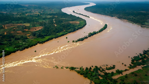 Mekong River – A major river in Southeast Asia, flowing through countries like China, Laos, Cambodia, and Vietnam, and providing vital resources for millions.ai

