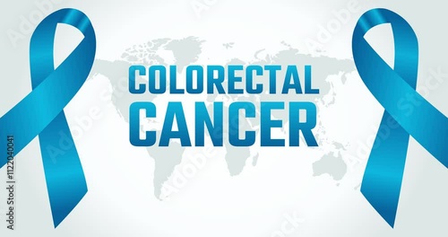 colorectal cancer awareness month motion video, ideal for colorectal cancer awareness month celebration