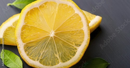 Slice Lemon Fruit Food