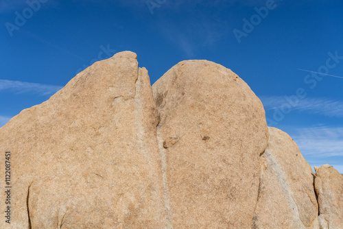 Weathered Granitic Rocks. White Tank Quartz Monzonite. White Tank Campground，Joshua Tree National Park, California geology. Mojave Desert photo