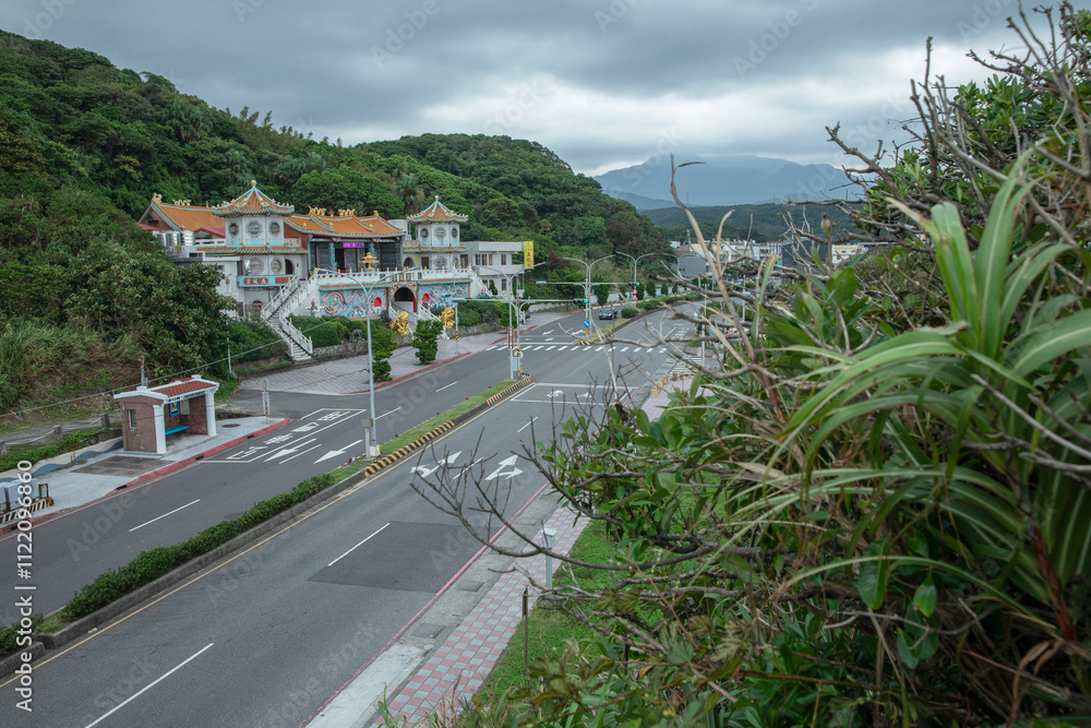 Fototapeta premium Northern coast of New taipei city ,Taiwan