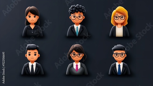 HRM or Human Resource Management manager icon which is among

 photo