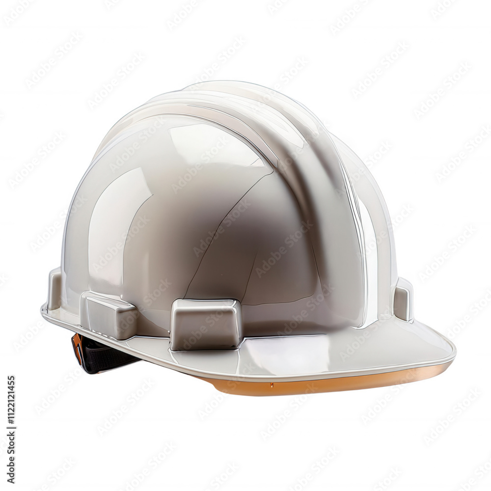 Fototapeta premium 3D Render Safety Helmet Element Icon Capacete de Segurança PNG