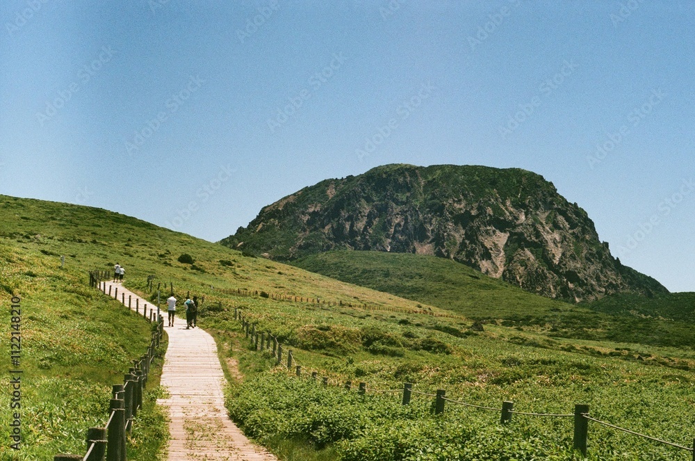 Obraz premium Halla-san mountain on the Jeju island