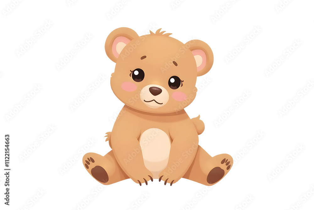 Fototapeta premium Cute Bear (Cub) 