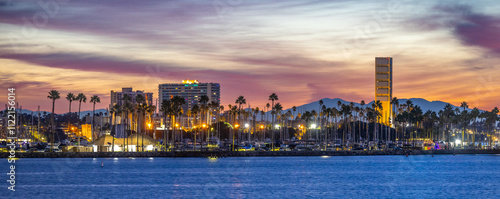 Long Beach, CA Skyline Sunrise - 29Nov2024