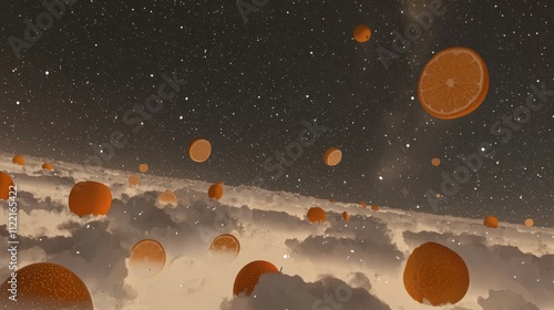 Dreamy Stars and Floating Oranges in the Universe