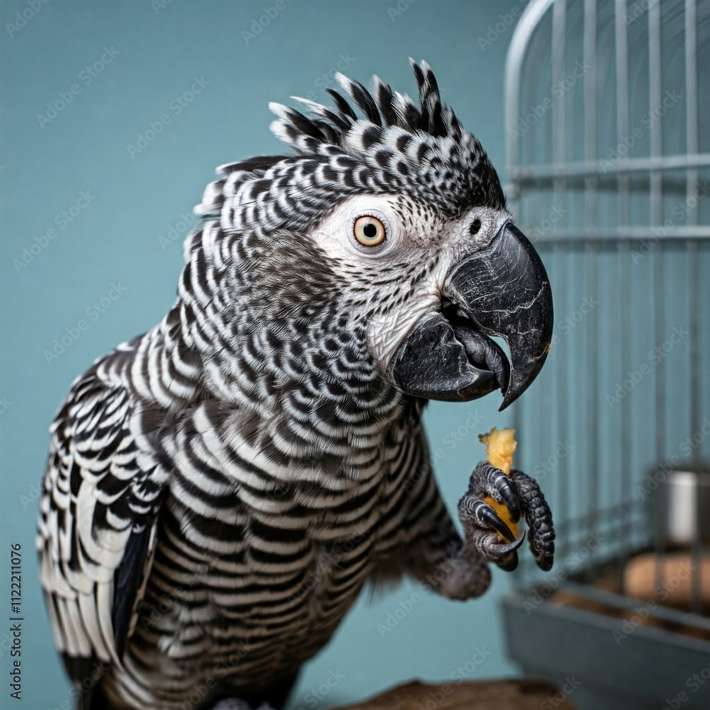 Fototapeta premium portrait of a parrot