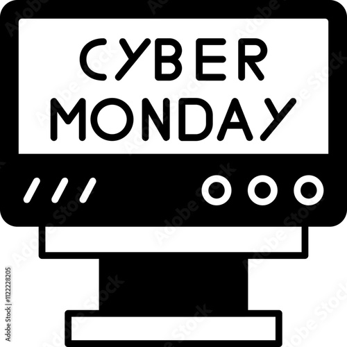 Cyber Monday Icon