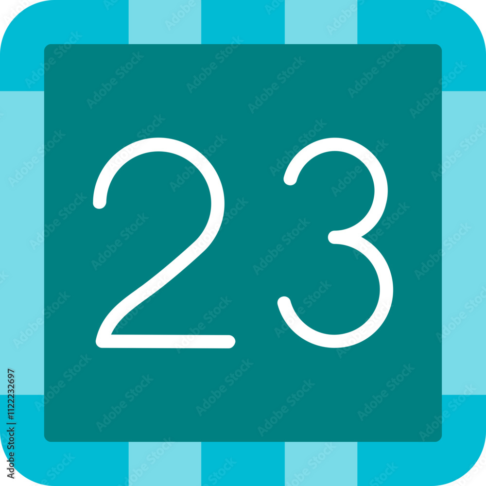 Obraz premium 23 - Twenty-Three Icon