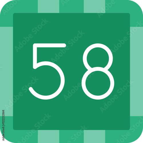 58 - Fifty-Eight Icon