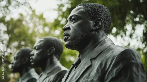 Powerful Bronze Statues of Civil Rights Leaders photo