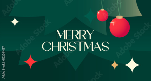 Merry Christmas Holiday Banner