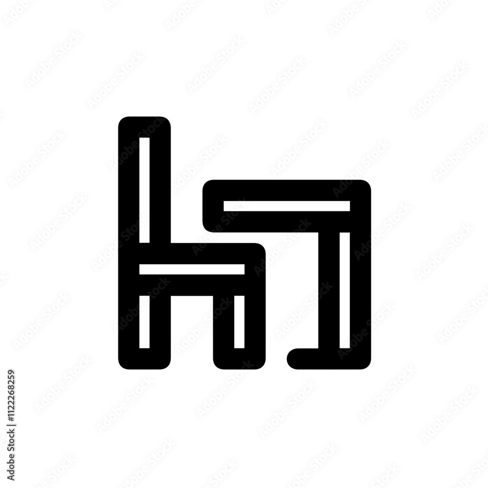 Chair icon symbol vector image illustration Chair icon symbol vector image illustration