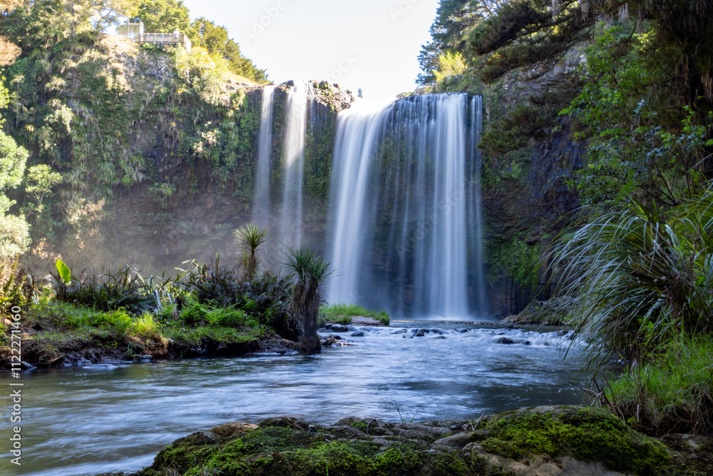 Fototapeta premium waterfall in the mountains