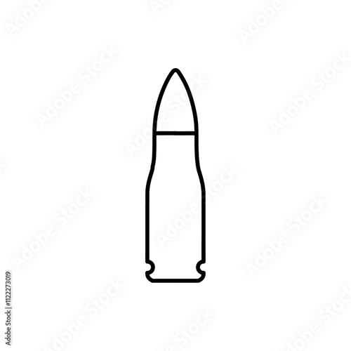 ammo icon set vector art