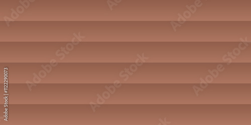 Seamless pattern of brown gradient horizontal stripes for textile, fabric, wrapping paper