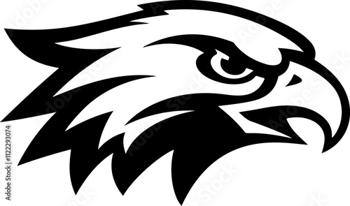 Wallpaper Mural Eagle head. Sport team or club mascot.  Design element for logo, label, emblem, sign. Vector illustration. Torontodigital.ca