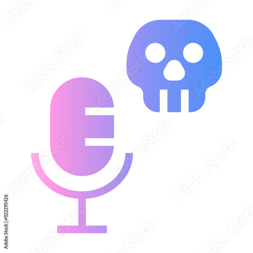 horror podcast Gradient icon