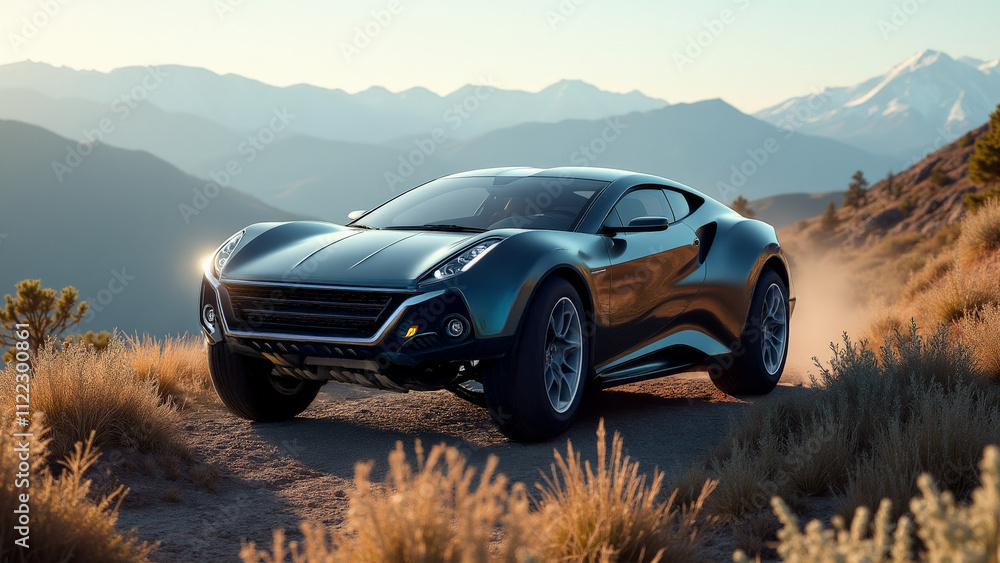 Naklejka premium SUV Crossover Concept