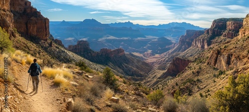 Grand Canyon Hiking Adventure: A Majestic Panorama