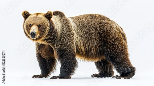 Wallpaper Mural Majestic Brown Bear in Natural Habitat Torontodigital.ca