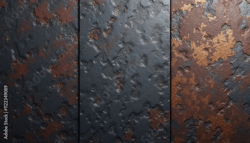Rusty background, Metal cast iron