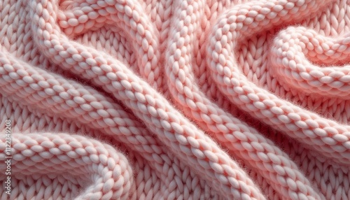 Wool knitwear, close up of a knitted wool