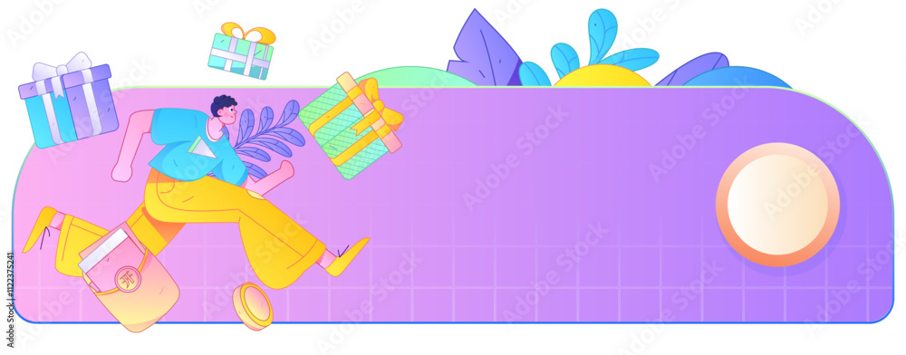 Holiday shopping people doing e-commerce online shopping flat vector concept operation hand drawn illustration
Holiday shopping people doing e-commerce online shopping flat vector concept operation hand drawn illustration