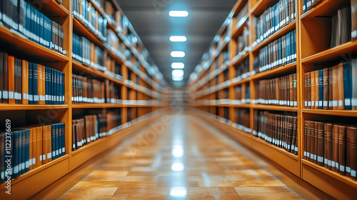 Wallpaper Mural Explore Rows of Books in a Library, Knowledge, Research, Reading, Education, Literature, History, Bookshelves, Archives, Library, Study, Learning Torontodigital.ca