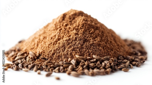 Wallpaper Mural Caraway Seeds and Ground Caraway Powder: A Culinary Delight Torontodigital.ca