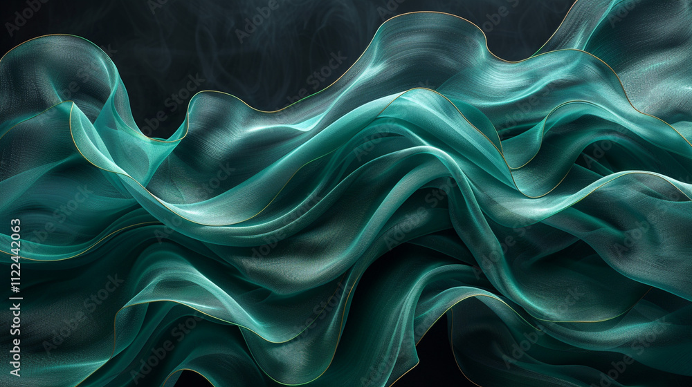 Obraz premium abstract background with waves