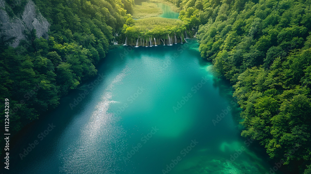 Fototapeta premium plitvice lakes national park
