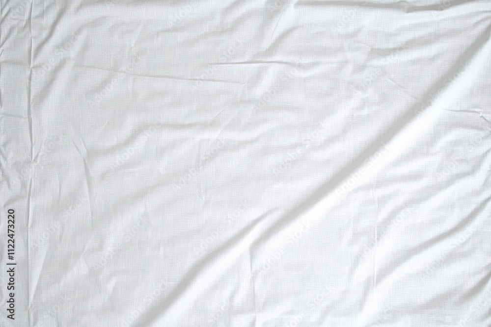 Fototapeta premium Textured white paper background featuring creases.