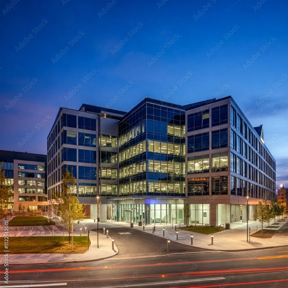 Fototapeta premium building at night