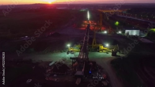 the activities in the coal mine are very cool